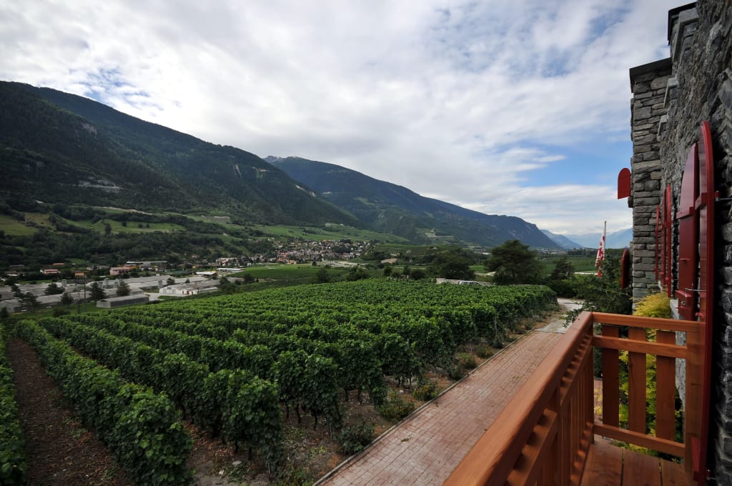 Der Blick auf dem Executive-zimmer