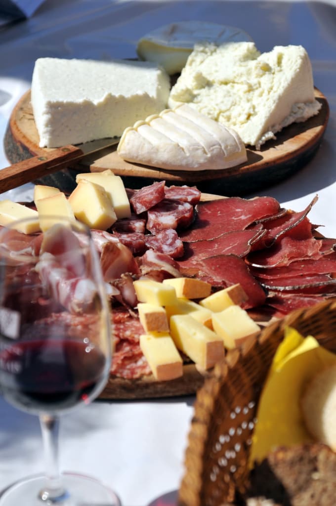 Das Frühstücksbuffet