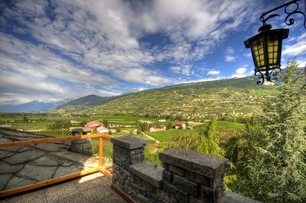 Der Blick auf dem Executive-zimmer