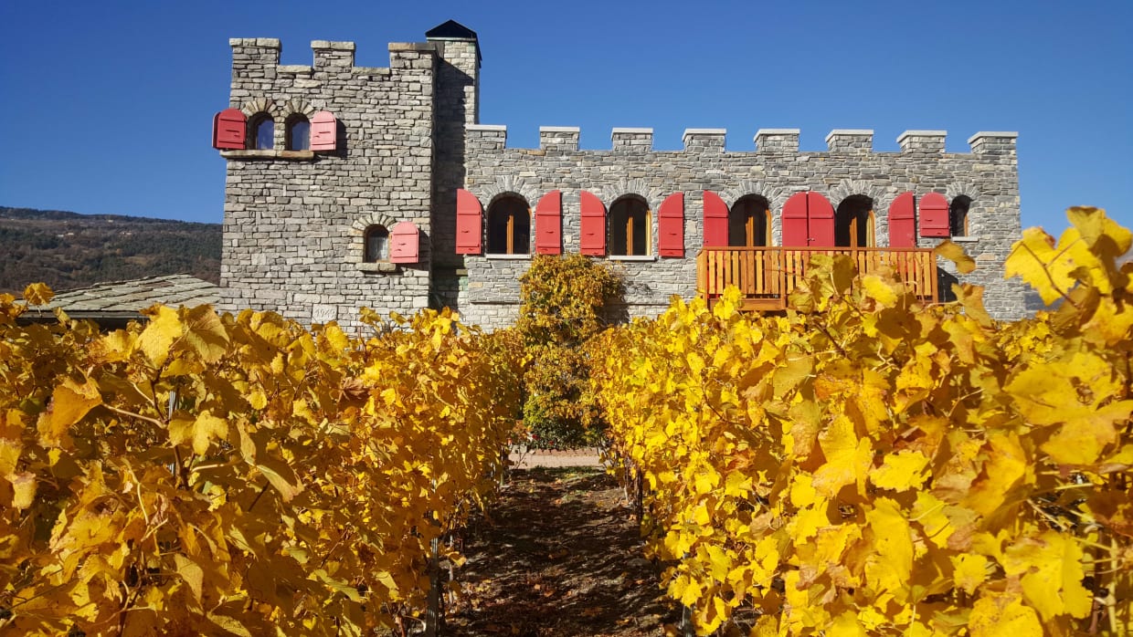 Der Schloss im Herbst
